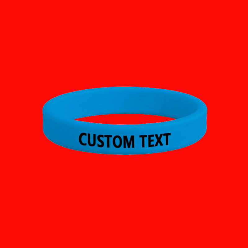 30pc Custom Silicone Bracelets Set, Personalised Gift